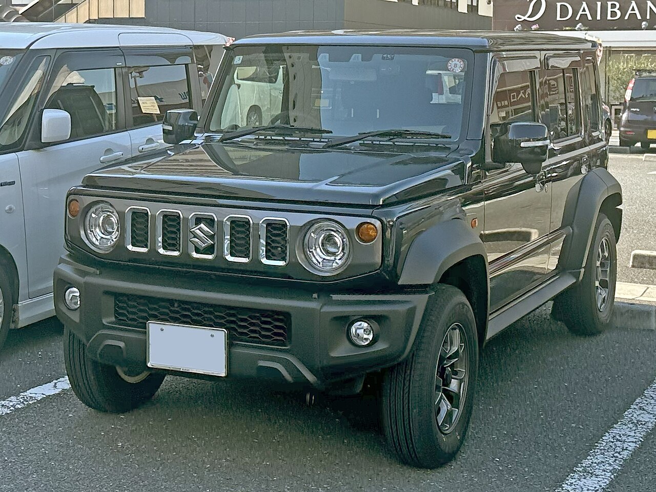 Suzuki Jimny Nomade, the five-door member of the Japanese-market Jimny range